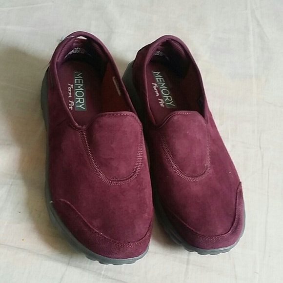 skechers memory foam purple